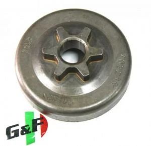 Pignone Campana Frizione Per Motosega Stiga CX35, CX40, CX45 – Compatibile Alpina 330, 380