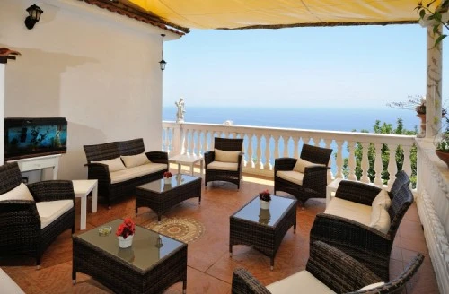 Le Palme Amalfi - camere con vista mare e piscina : (Amalfi)