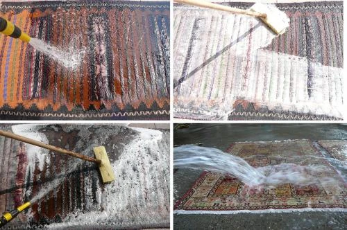 Vero lavaggio e restauro tappeti Persiani ad acqua Cividale del